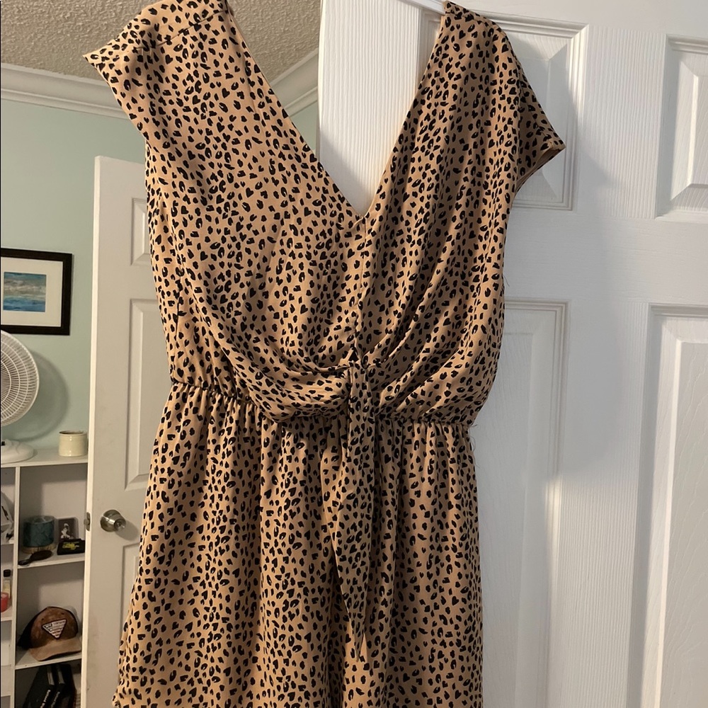 Cheetah Romper She & Sky
